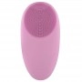 Electric facial cleansing and massage brush pink