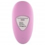 Electric face cleansing and massage brush pink
