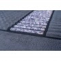 Amethyst natural healing stone mat with infrared heat 175 cm x 70 cm