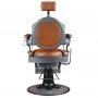 Barber chair / men's hairdressing chair in an elegant retro look