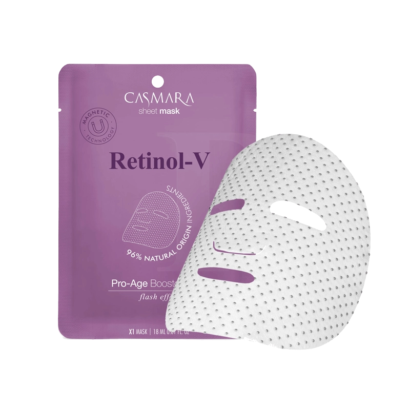 Casmara Pro Age Booster Mask Retinol V / Hautverjüngende Tuchmaske mit Retinol 18 ml