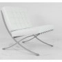 Barcelona Chair Design White / Replica