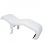 SHR Germany white cosmetic couch / imitation leather