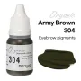 Stayve Organic 304 Army Brown / PMU & Microblading Eyebrow Color Khaki Brown 10 ml