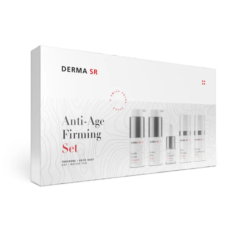 Swiss Color Derma SR Anti Age Firming Set / Straffendes Anti Aging Hautpflege Set 5tlg