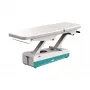 Naggura Swop S301 white / Multifunctional electric treatment table incl. blue decorative strip