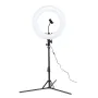 Ring light with tripod and cell phone holder