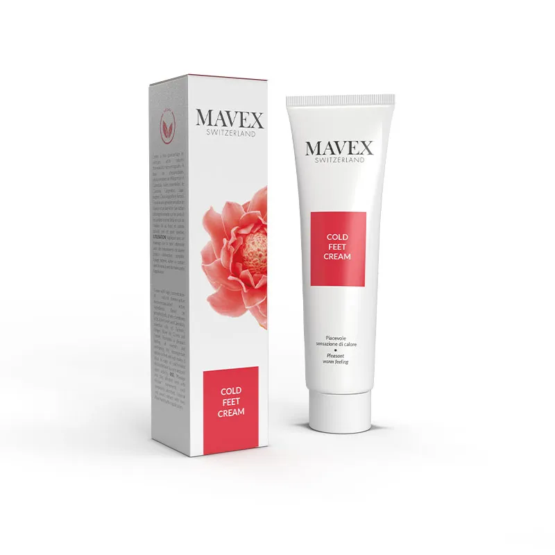 Mavex Cold Feet Cream / wärmender Fußcreme mit revitalisierende Wirkung 100 ml