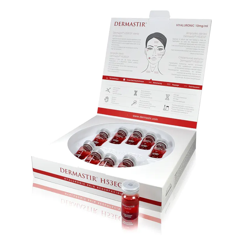 Dermastir Intensiv Hautnährendes Ampullen-Set H53EGF / Intensive Skin Nourishing Ampoule Set H53EGF 10x 5 ml