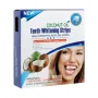 Bleaching gel strips for teeth whitening with coconut oil 14 pairs