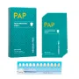 Tooth whitening strips with PAP, residue-free 7 pairs