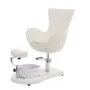 Podiatry Chair With Foot Tub White