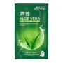 Moisturizing facial care mask with aloe vera