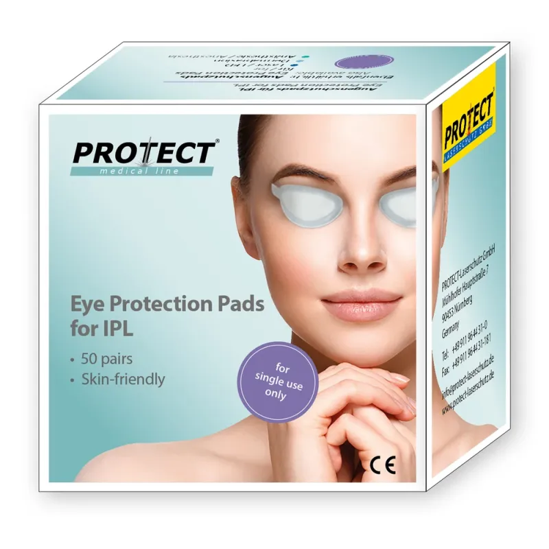 Protect-Laserschutz Augenschutzpads für IPL-Behandlungen 50 Paar