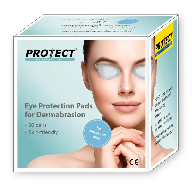 Protect-Laserschutz Augenschutzpads für Dermabrasion-Behandlungen 50 Paar