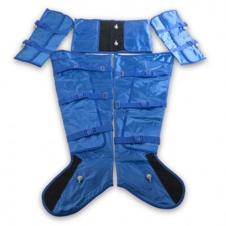 Compression suit for lymphatic drainage