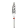 IQ Nails Carbide Burr Attachment Fine Cross Tooth Flame Shaped 5