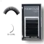 Famous by Vamosi eyelash extensions 0.05 D Mix / single eyelashes for eyelash extensions