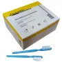 Einweg-Zahnbürsten mit integrierter Zahnpasta Blau 100 Stk