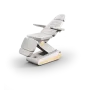 Naggura Swop S503 weiß / klappbare Behandlungsliege für Fußpflege