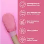PINK Cosmetics face and body peeling glove Pink