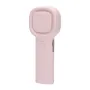 Mobile fan in pink / rechargeable and wingless