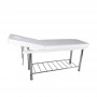 Treatment table model 6 with adjustable back section