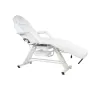 Cosmetic table in white / measuring table / with built-in compartments