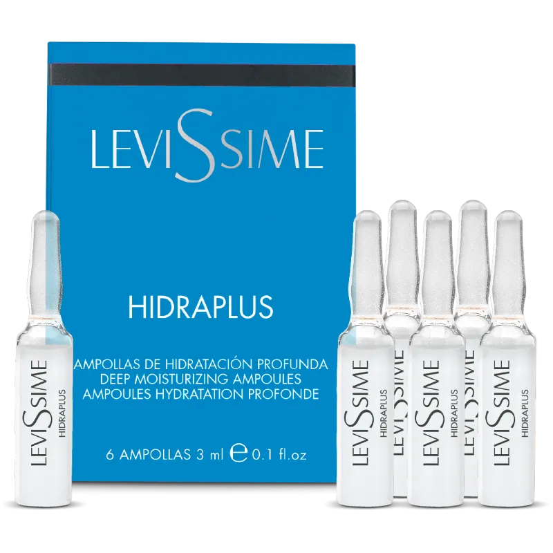 LEVISSIME Hidraplus Feuchtigkeits-Ampullen 6 x 3 ml