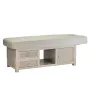 Electric cosmetic couch model 315A white / with base cabinet light gray