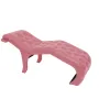 SHR Germany pink cosmetic couch / imitation leather