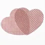 Cleaning pads in heart shape 200 pcs