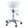 Height-adjustable cosmetic stool with backrest model 903A