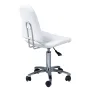 Height-adjustable cosmetic stool with backrest model 911