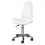 Height-adjustable cosmetic stool with backrest model 911