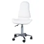 Height-adjustable cosmetic stool with backrest model 911