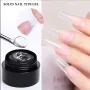 Born Pretty Solid Nail Tips Gel Clear / Nagelverlängerungsgel Transparent 5 g