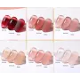 Born Pretty Wild Roses Jelly Gel Set / Gel Nail Polish Wild Roses 6x 10 ml