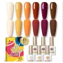 Born Pretty Elk Maple Gel Polish Set/ Gel-Nagellack Elch-Ahorn-Serie 6x 10ml