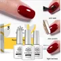 Born Pretty Nagelgel-Set (Base Gel, Top Coat, Matte Top Coat) 3 x 10 ml