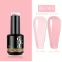 Born Pretty Jelly Nude Gel BG089 / Gel nail polish in candy pink and pink 15 ml