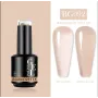 Born Pretty Jelly Nude Gel BG092 / Gel Nail Polish Ivory 15 ml