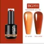 Born Pretty Jelly Nude Gel BG093 / Gel Nail Polish Orange-Red 15 ml