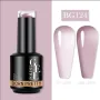 Born Pretty Jelly Nude Gel BG124 / Gel Nail Polish Light Pink-Violet 15 ml