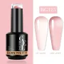 Born Pretty Jelly Nude Gel BG125 / Gel nail polish in powder pink 15 ml