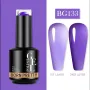 Born Pretty Jelly Nude Gel BG133 / Gel-Nagellack Blau-Violett 15 ml