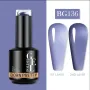 Born Pretty Jelly Nude Gel BG136 / Gel Nail Polish Blueberry Blue 15 ml