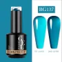 Born Pretty Jelly Nude Gel BG137 / Gel Nail Polish Sky Blue 15 ml