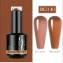 Born Pretty Jelly Nude Gel BG140 / Gel Nail Polish Chestnut Brown 15 ml