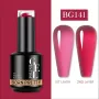 Born Pretty Jelly Nude Gel BG141 / gel nail polish coral red 15 ml